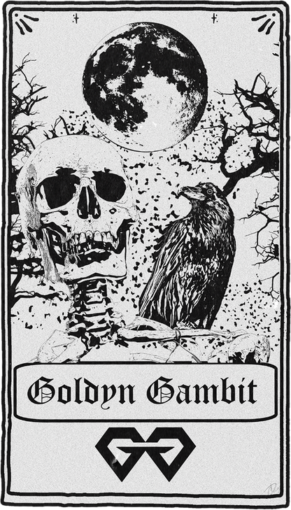 GOLDYN GAMBIT- Tarot tee